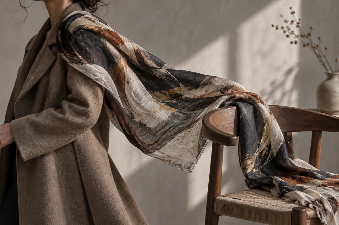 Eastern Aura editorial scene about Chinese collection and artful living and daily ritual