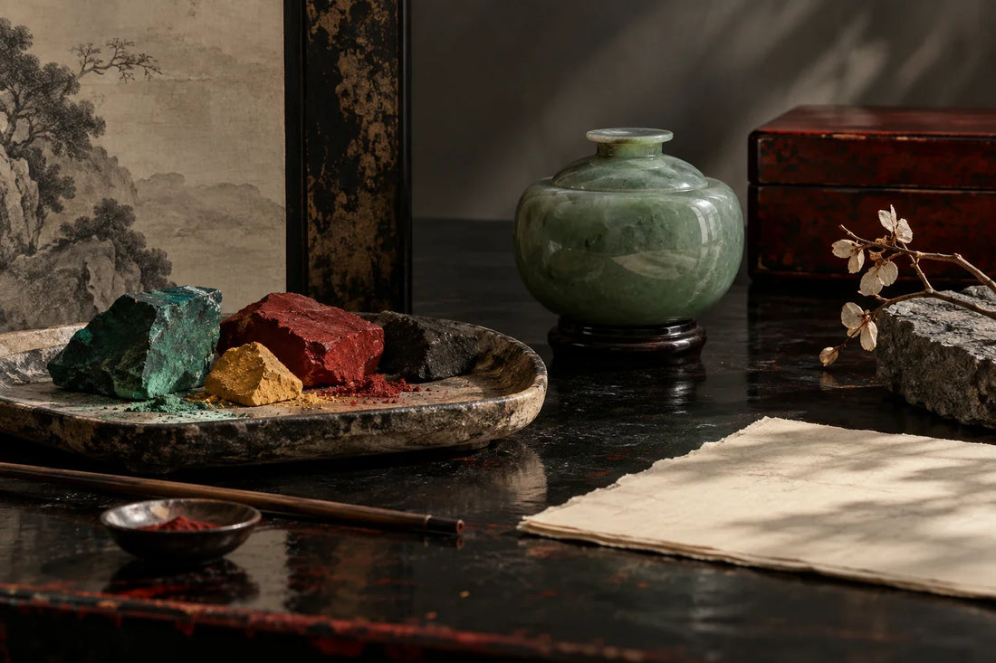 Eastern Aura editorial scene about collectible gifts and colour as mood rather than shorthand