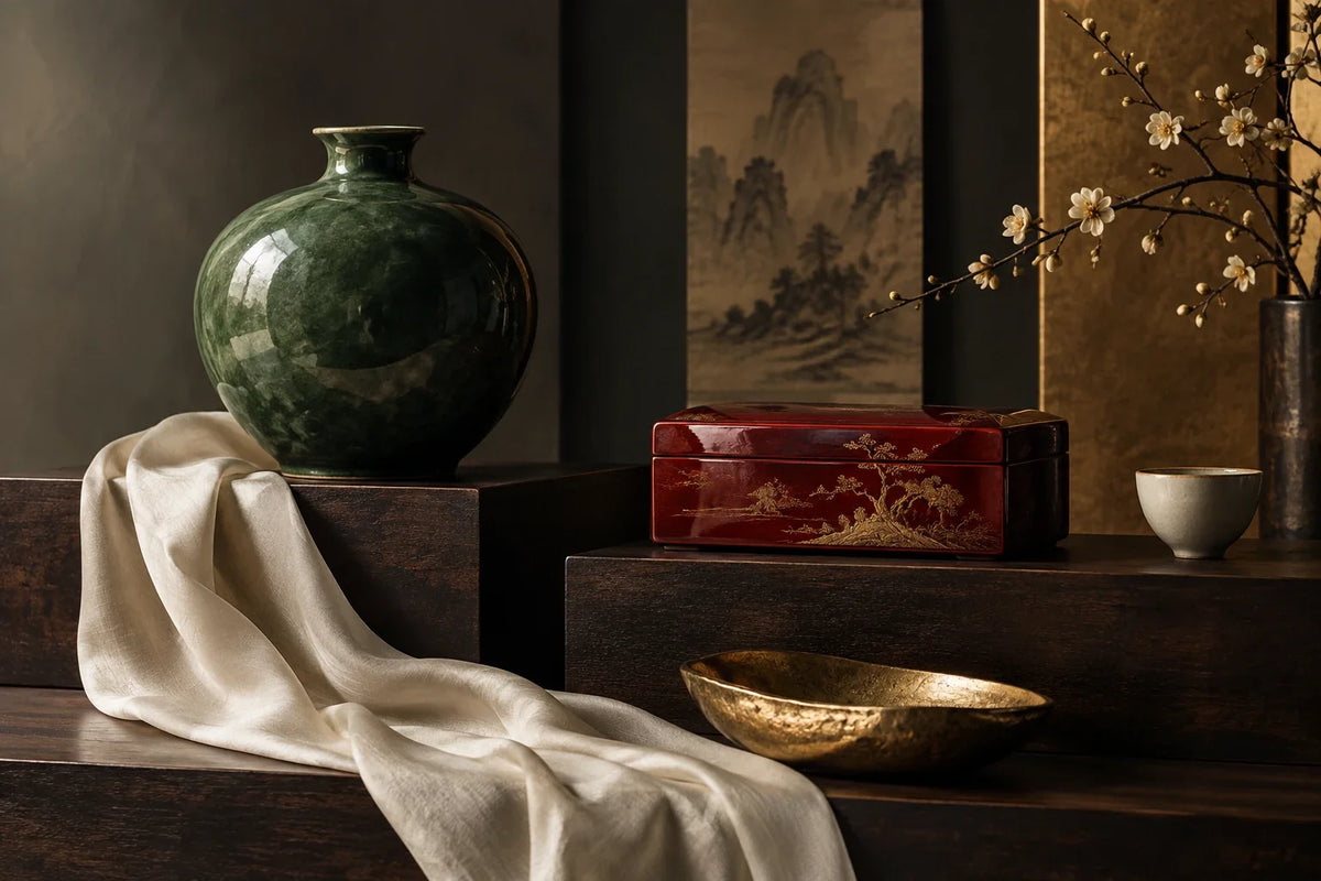 Eastern Aura editorial scene about collectible gifts and colour as mood rather than shorthand