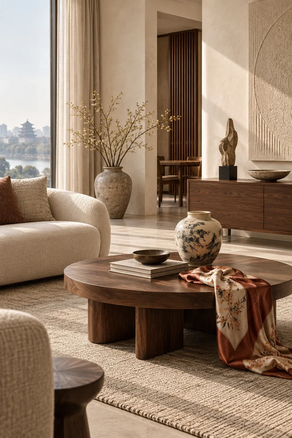 Eastern Aura editorial scene about Chinese gift set and a contemporary and respectful design standard