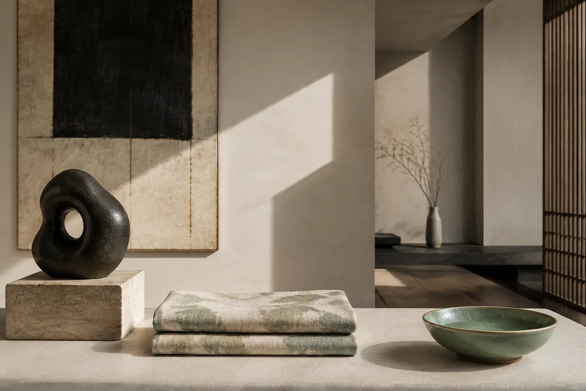 Eastern Aura editorial scene about a contemporary and respectful design standard