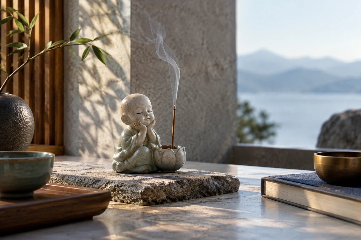 Eastern Aura editorial scene about gifts for collectors and sculptural scale, ritual use and the live product record