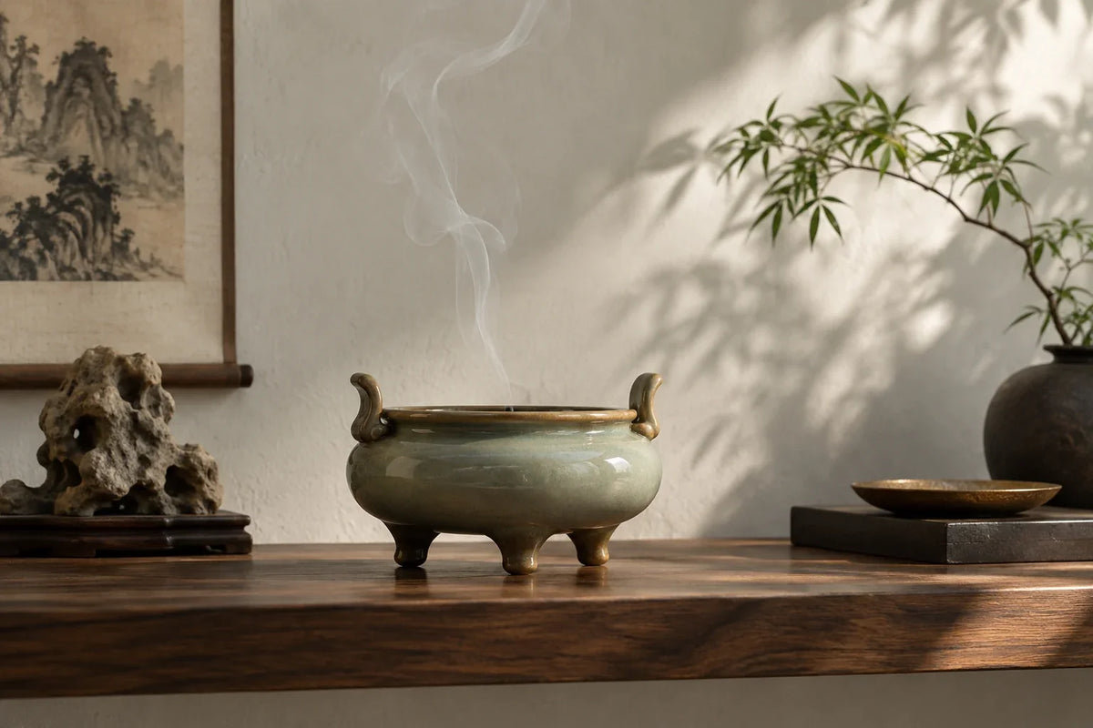 Eastern Aura editorial scene about gifts for collectors and form, placement and practical questions before purchase