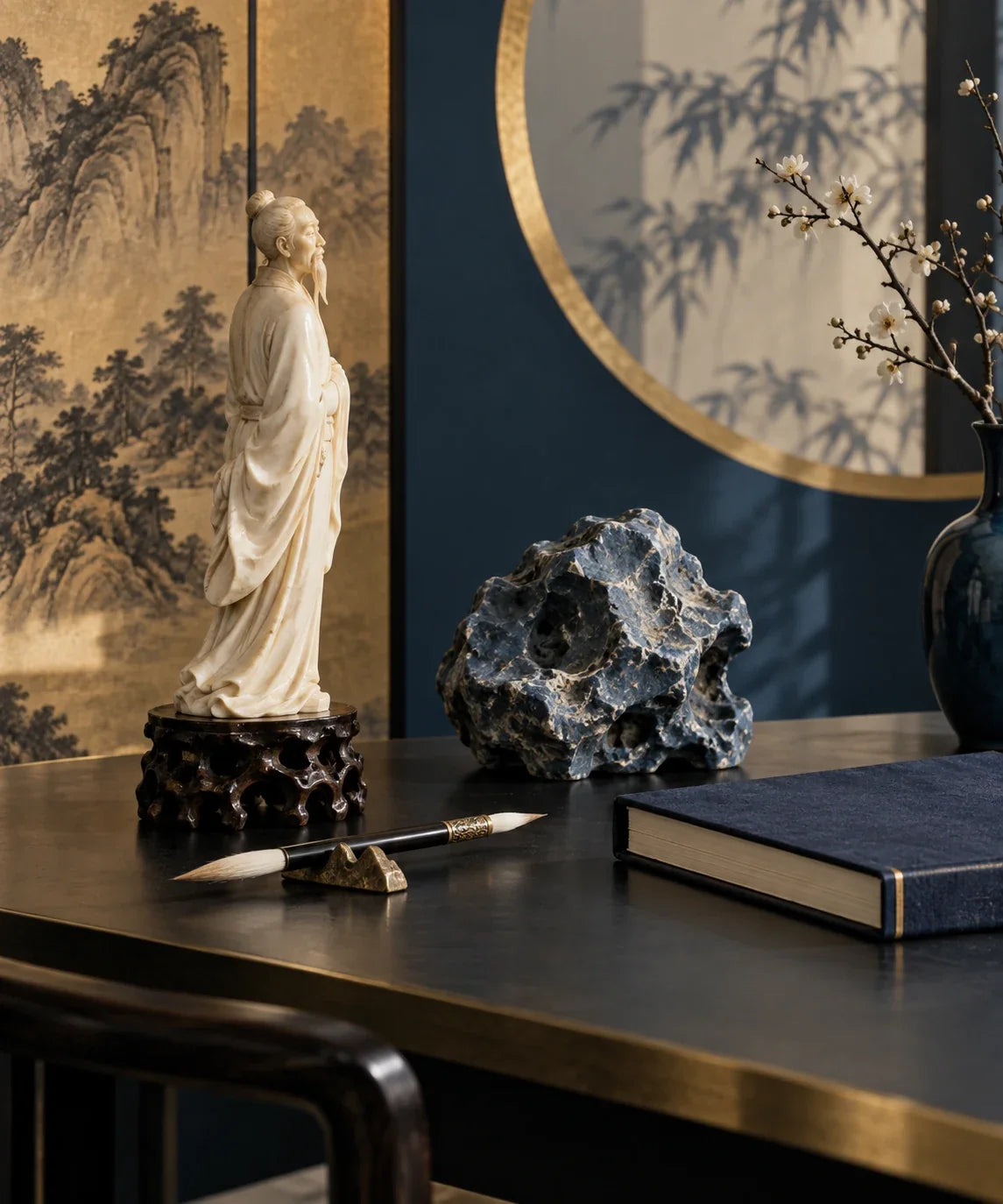 Eastern Aura editorial scene about gifts for collectors and scale, silhouette and the quality of looking