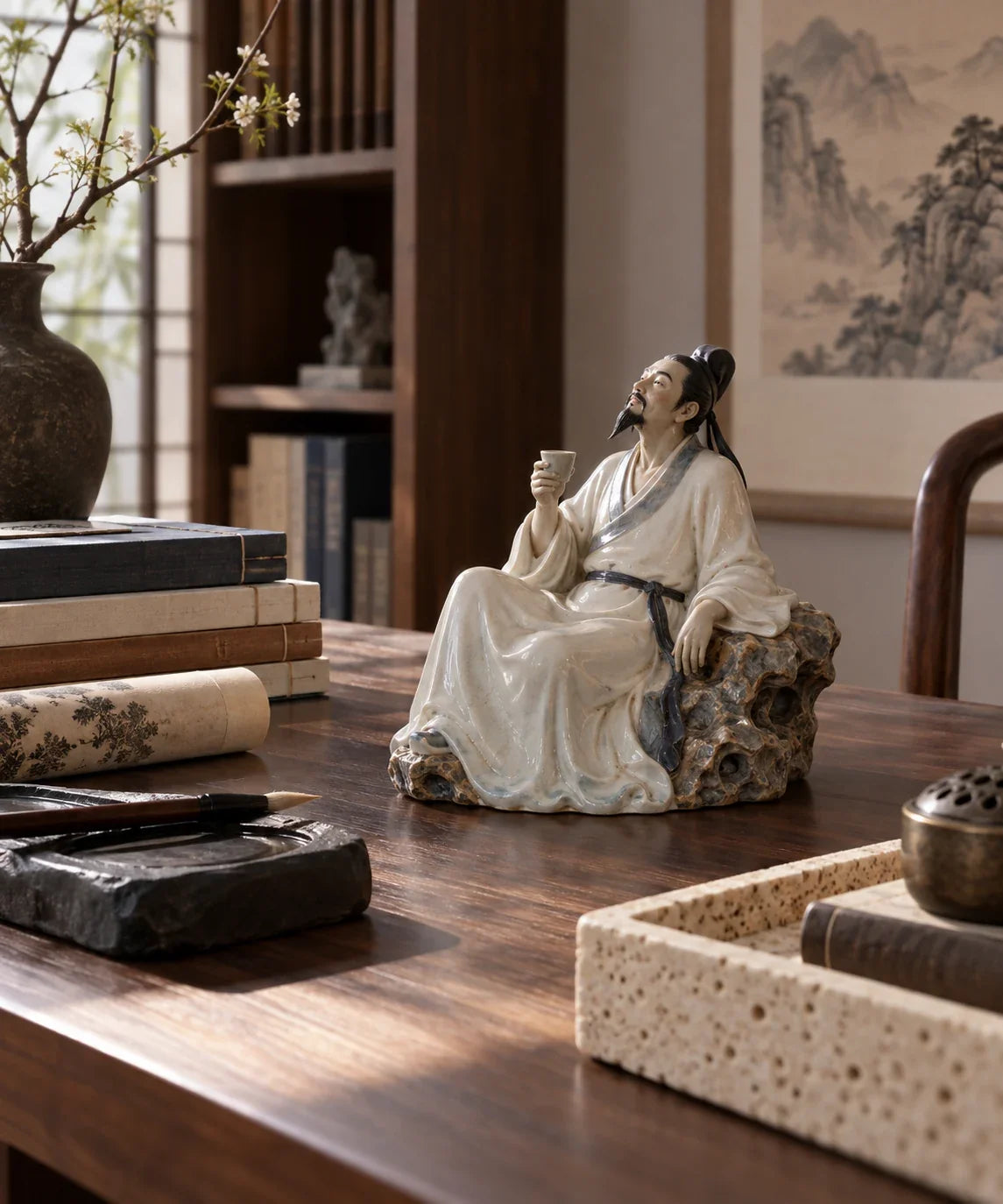 Eastern Aura editorial scene about gifts for collectors and scale, silhouette and the quality of looking