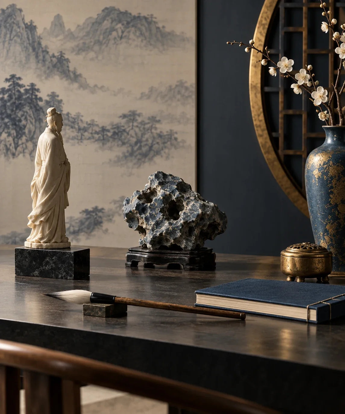 Eastern Aura editorial scene about gifts for collectors and scale, silhouette and the quality of looking