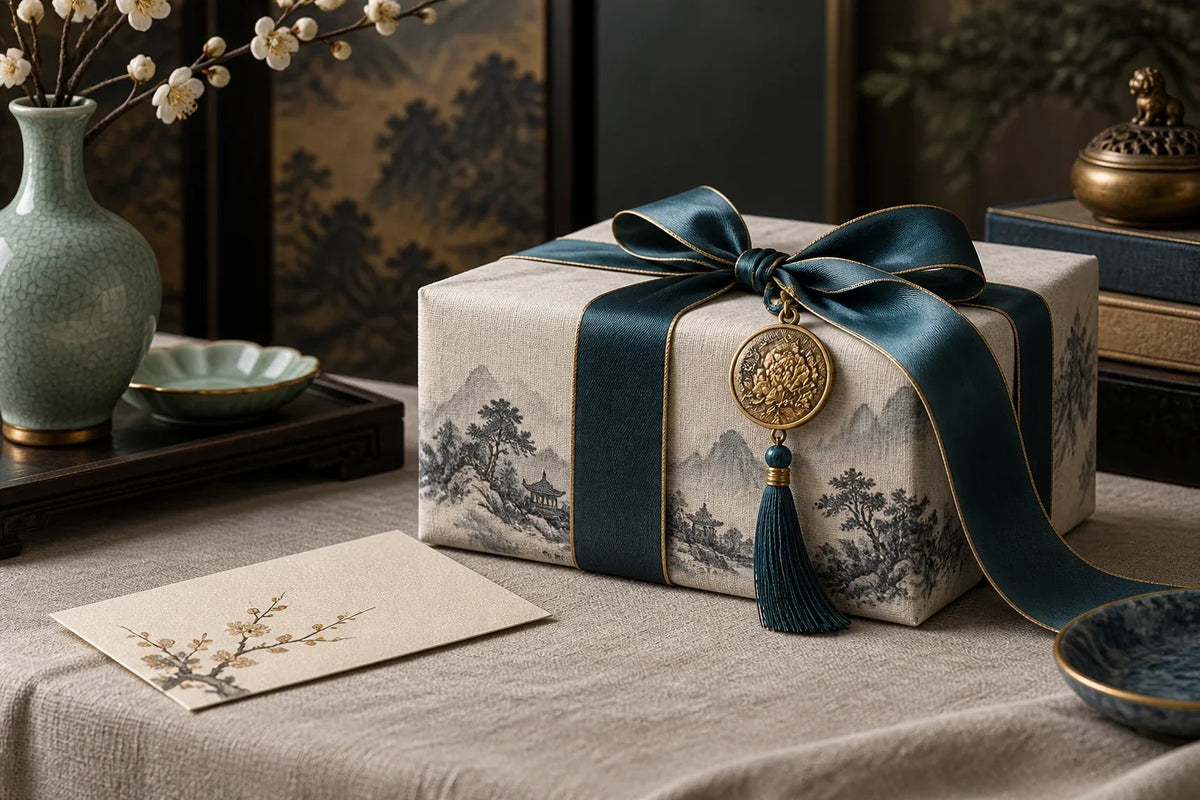 Eastern Aura editorial scene about collector's gift and daily movement, function and design character