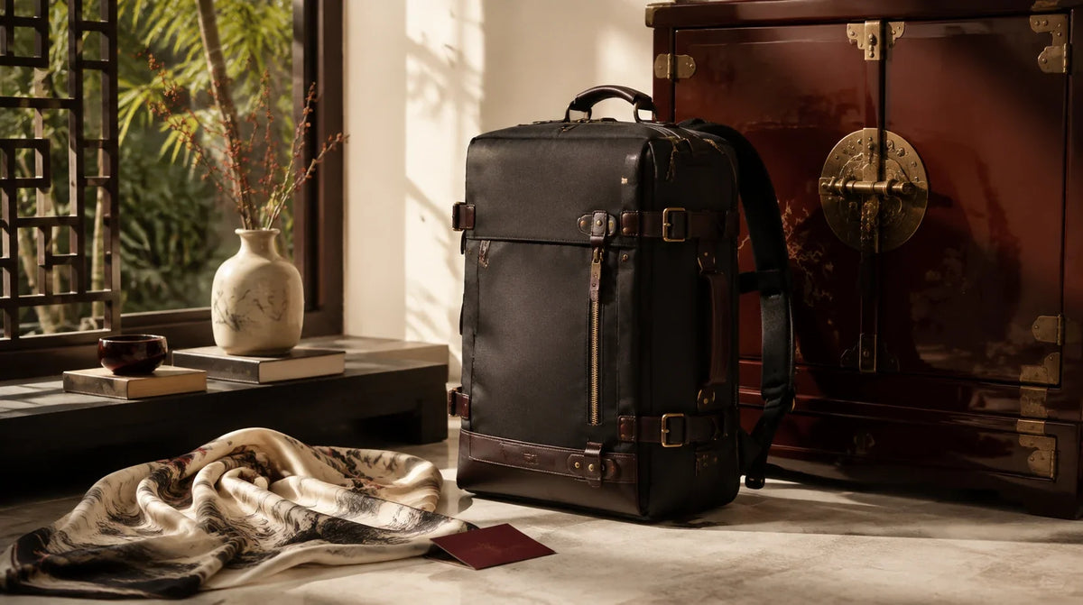 Eastern Aura editorial scene about collector's gift and daily movement, function and design character