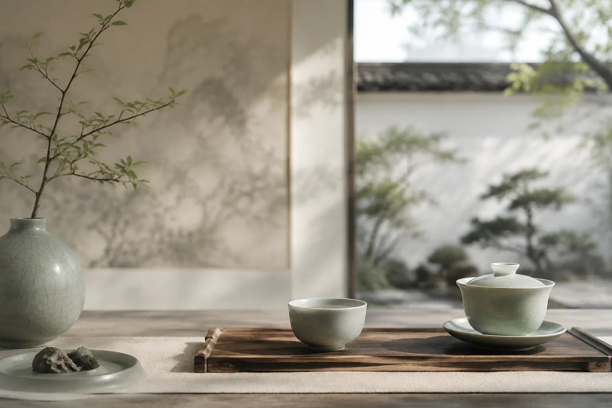 Eastern Aura editorial scene about whether restraint is a visual style or a daily practice