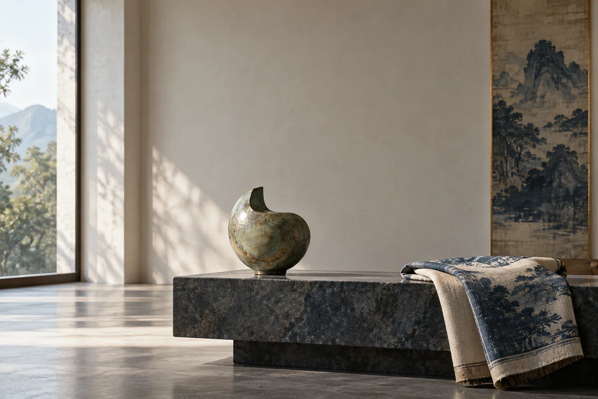 Eastern Aura editorial scene about collector's gift and whether restraint is a visual style or a daily practice