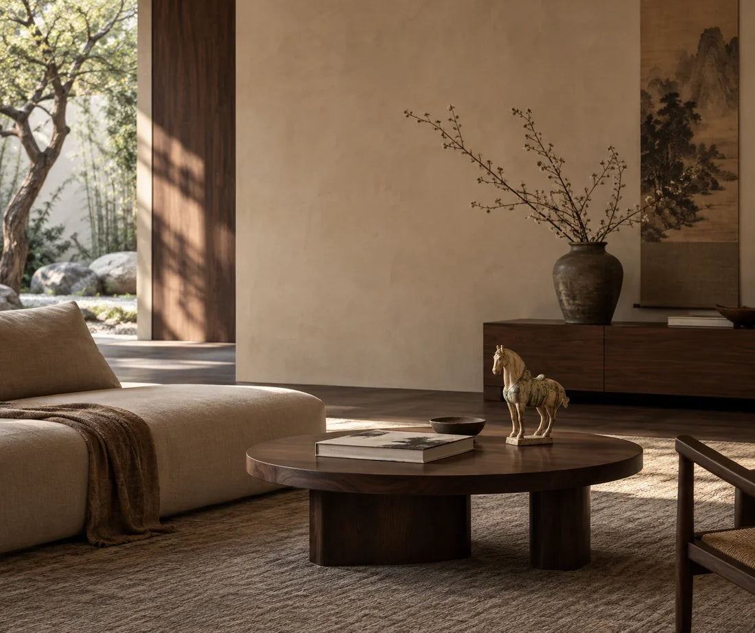 Eastern Aura editorial scene about gifts for collectors and interior identity without themed decoration