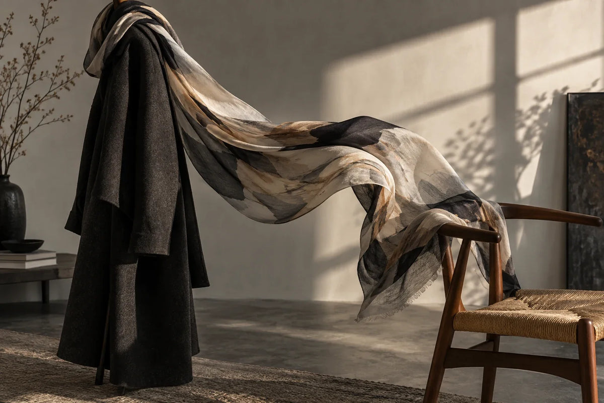 Eastern Aura editorial scene about collecting as a patient relationship between object, maker, room and owner