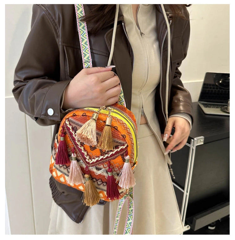 Tassel Journey Convertible Backpack - Eastern Aura product image 40