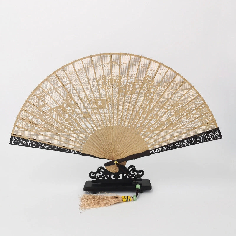 Changmen Rosewood Folding Fan - Eastern Aura product image 9