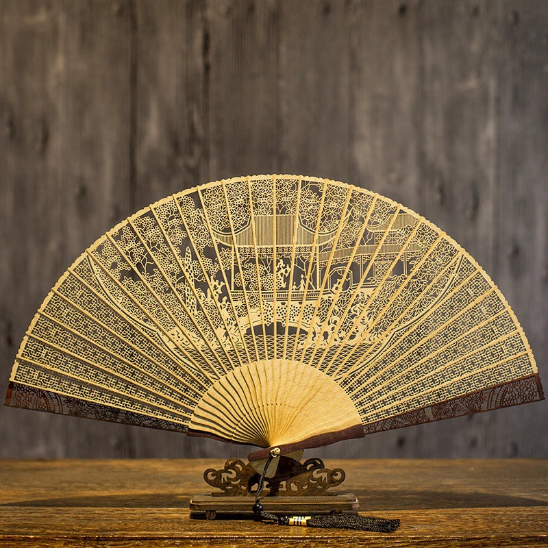 Changmen Rosewood Folding Fan - Eastern Aura product image 10