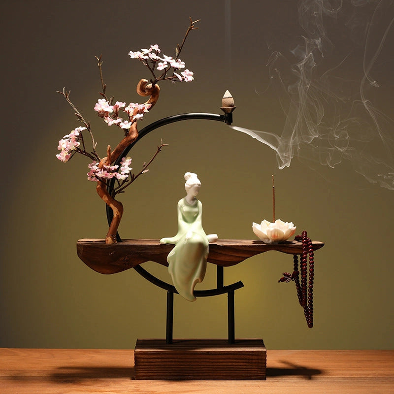 Contemporary Cascade Incense Burner - Eastern Aura product image 4