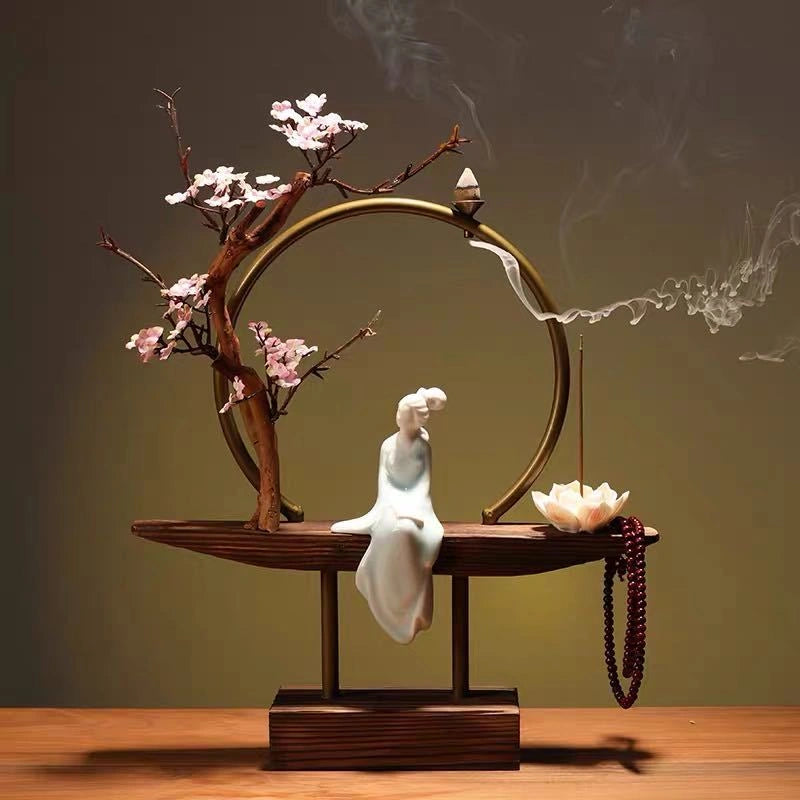 Contemporary Cascade Incense Burner - Eastern Aura product image 9