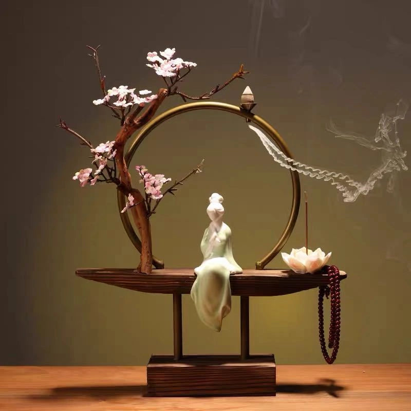 Contemporary Cascade Incense Burner - Eastern Aura product image 10