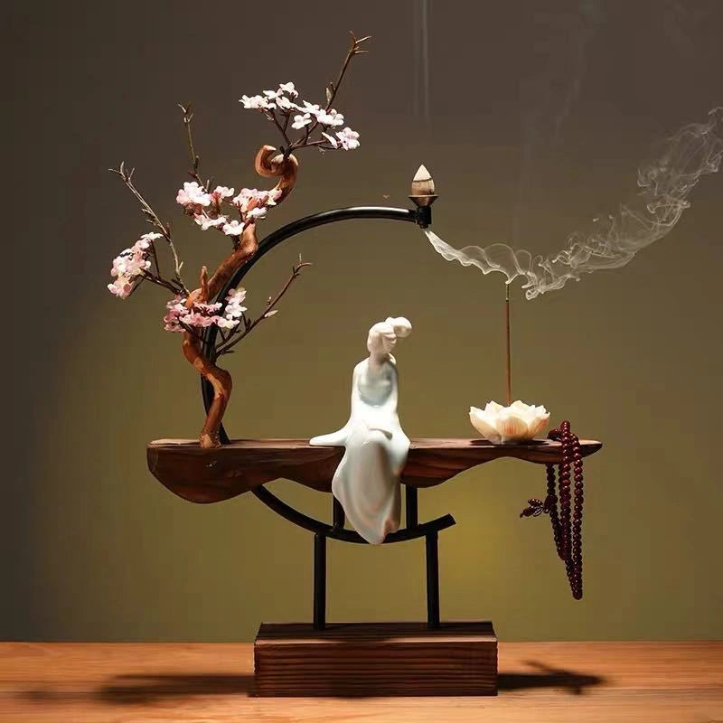 Contemporary Cascade Incense Burner - Eastern Aura product image 13