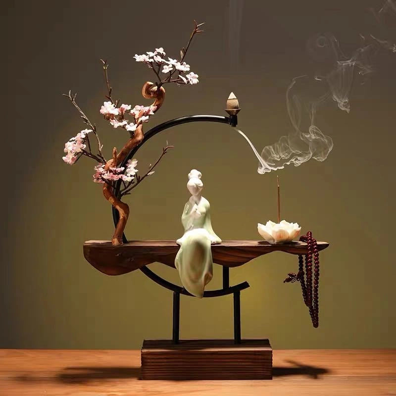 Contemporary Cascade Incense Burner - Eastern Aura product image 14