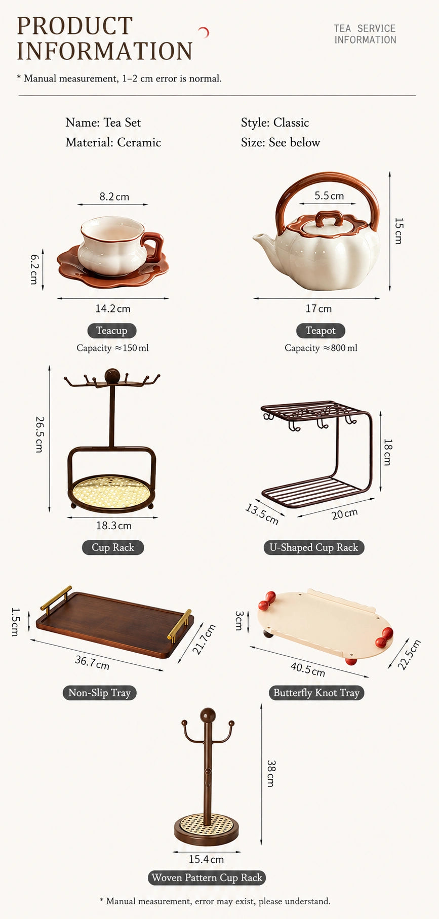 French Garden Tea Set - Eastern Aura product image 36
