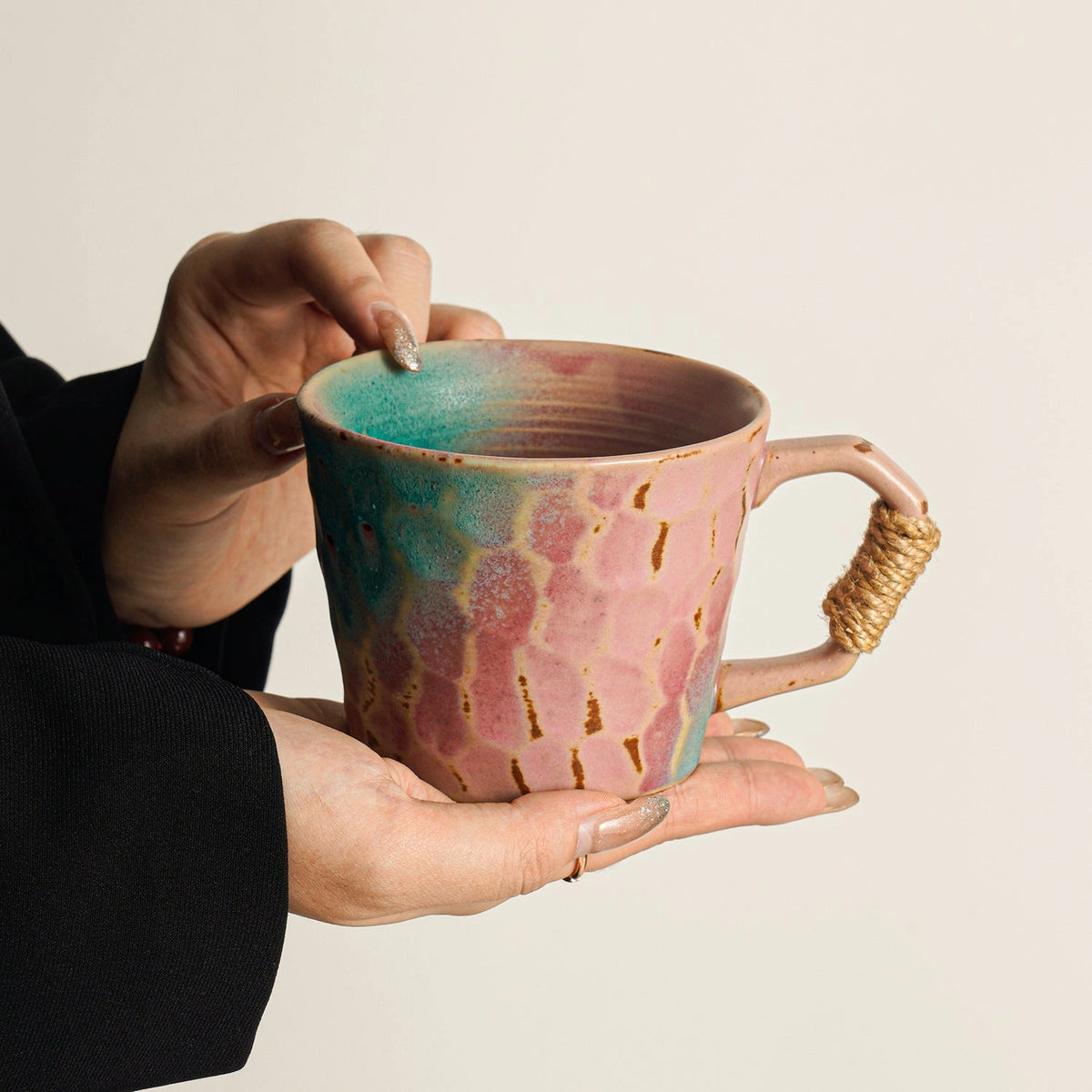 Kiln-Turned Vintage Mug Gift Set - Eastern Aura product image 3