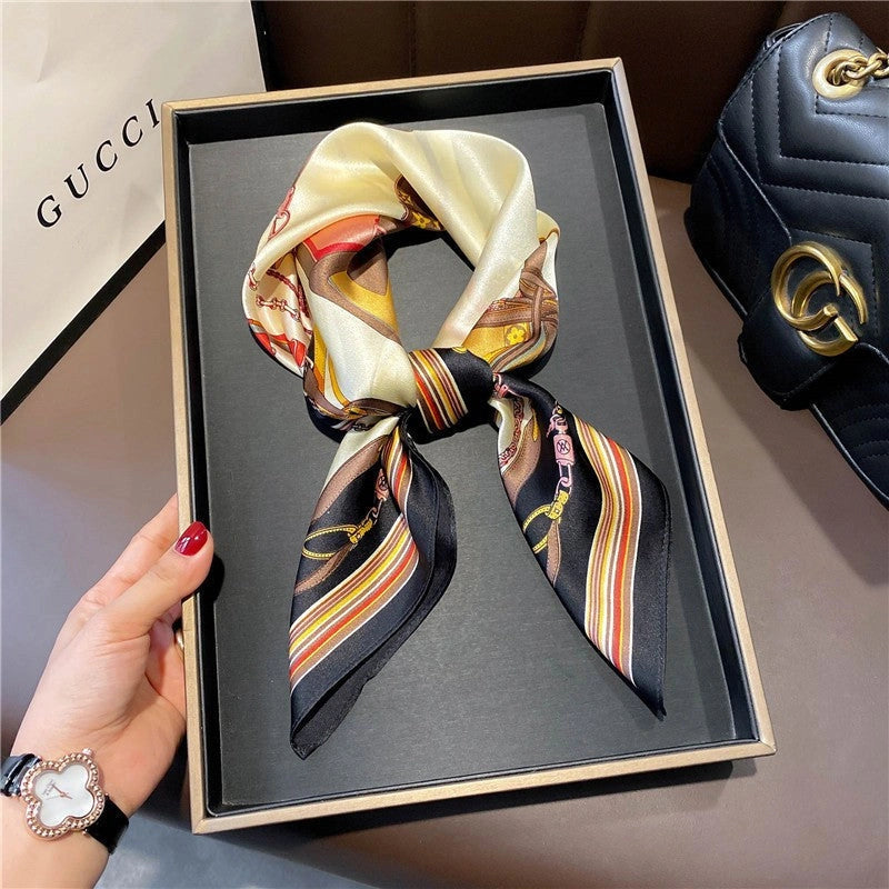 Silk Art Scarf Collection - 65 cm Square - Eastern Aura product image 8