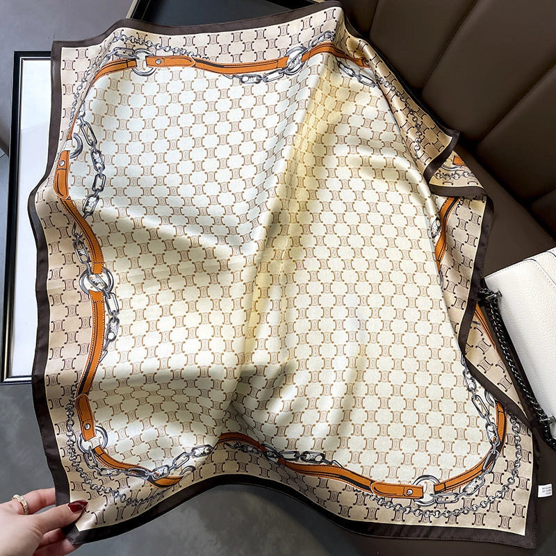 Silk Art Scarf Collection - 65 cm Square - Eastern Aura product image 29