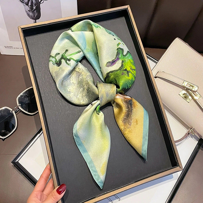 Silk Art Scarf Collection - 65 cm Square - Eastern Aura product image 38