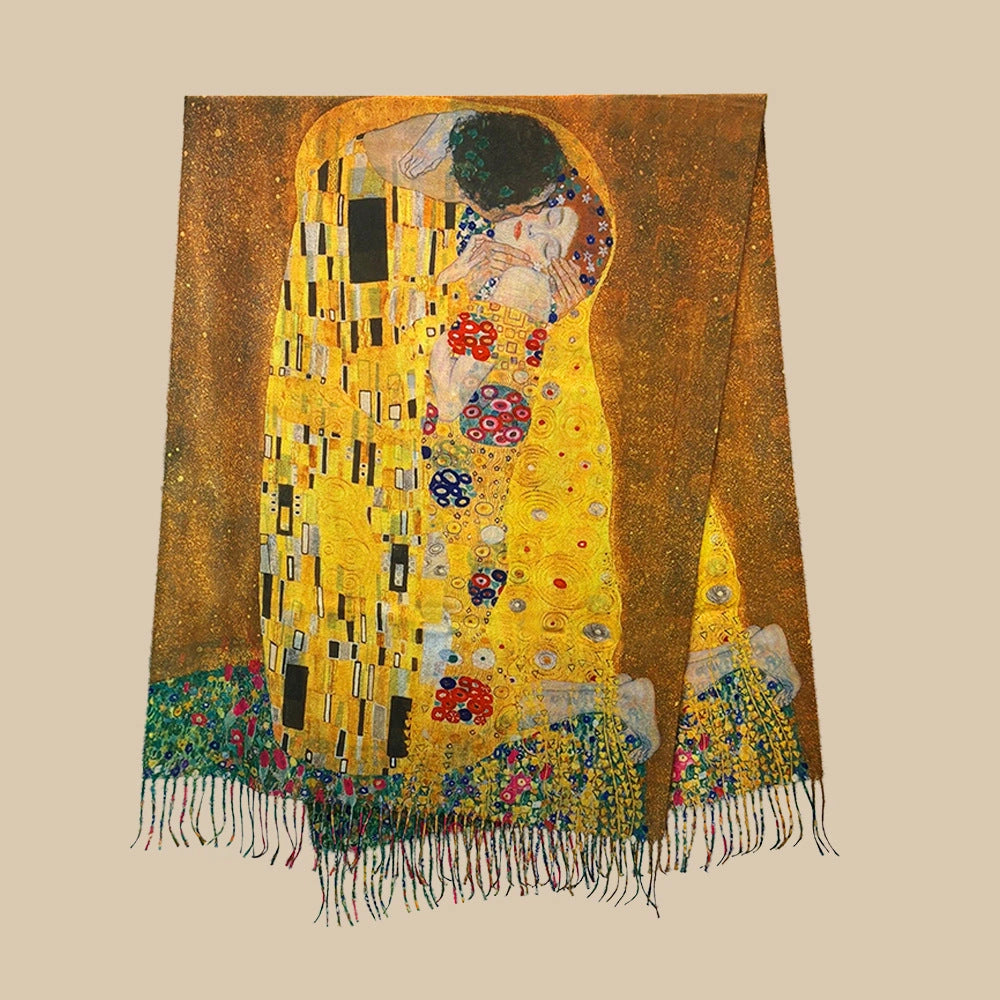 Coastal Impression Tassel Shawl - Eastern Aura product image 8