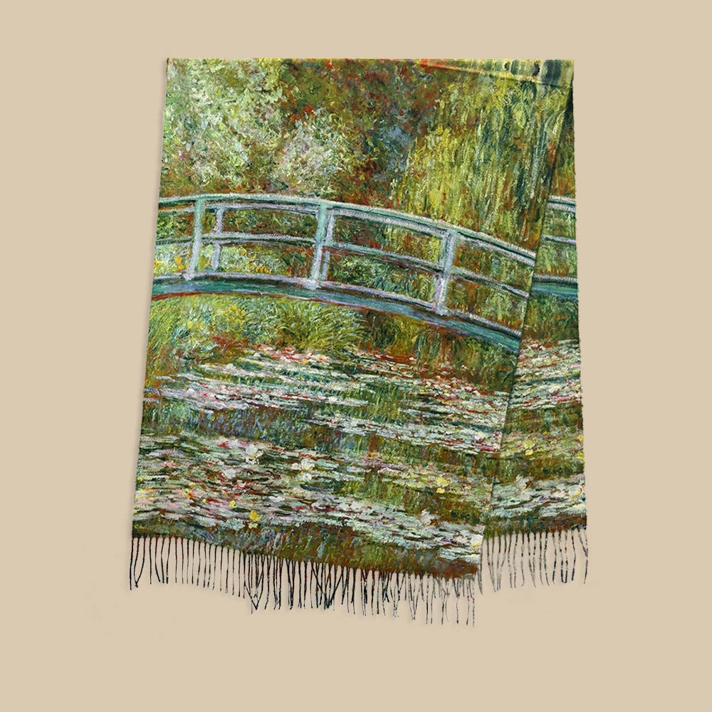 Coastal Impression Tassel Shawl - Eastern Aura product image 18
