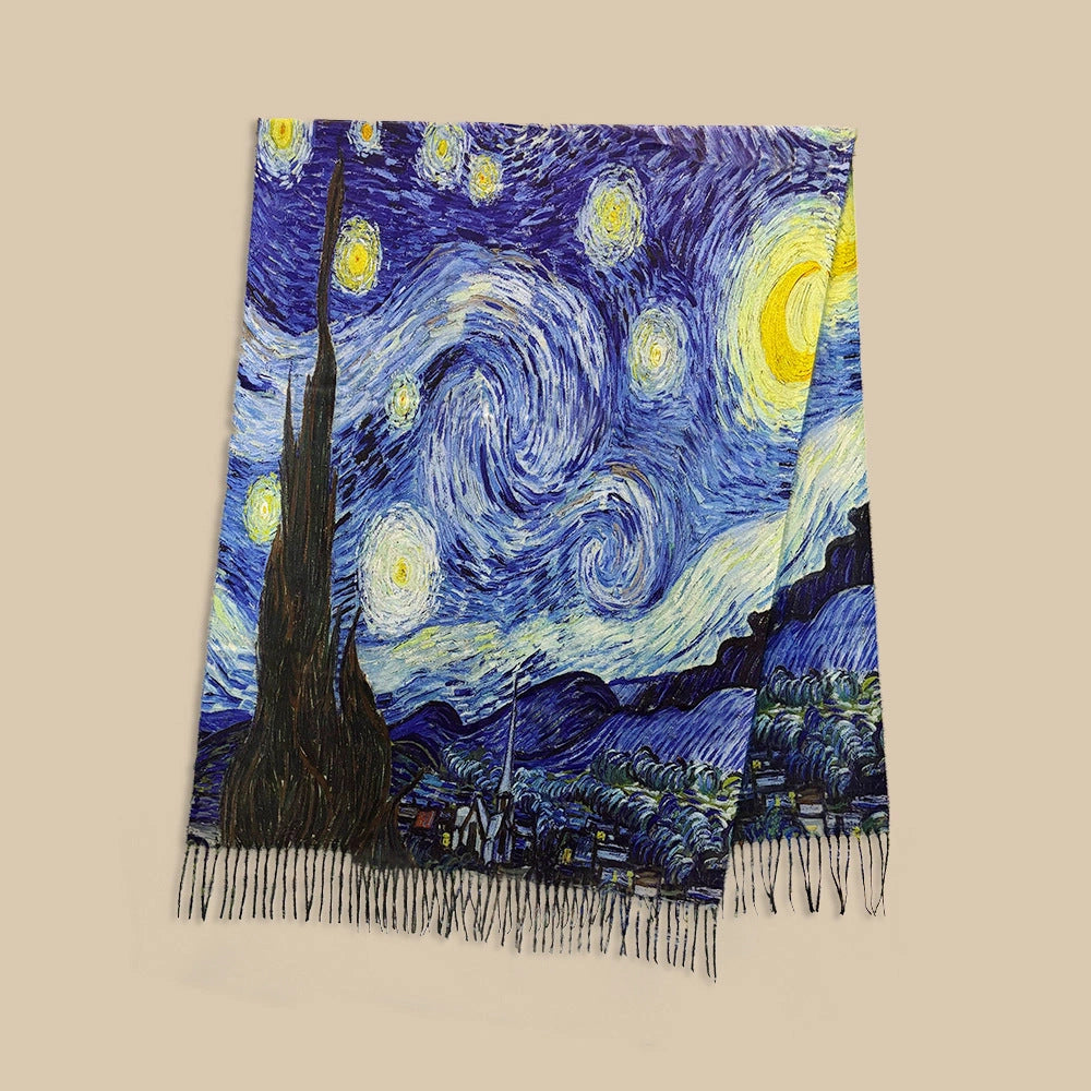 Coastal Impression Tassel Shawl - Eastern Aura product image 20