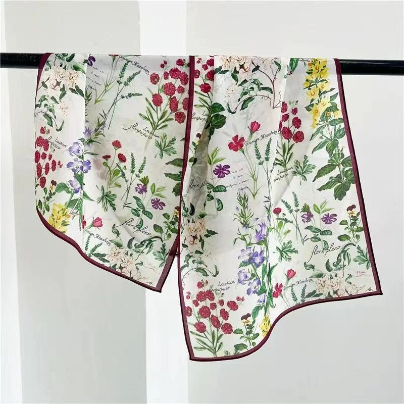Linework Long Art Scarf - Eastern Aura product image 7