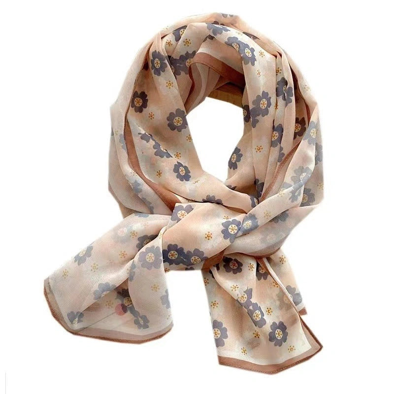 Linework Long Art Scarf - Eastern Aura product image 11
