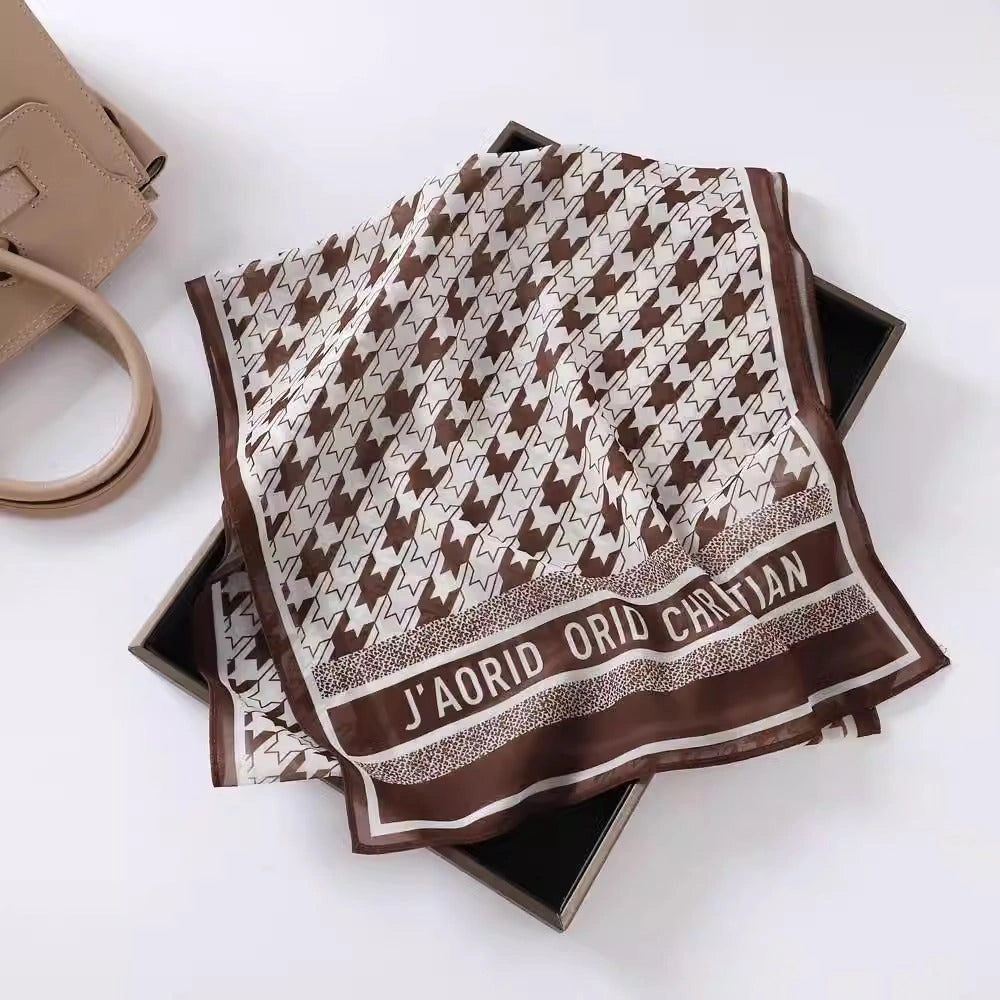 Linework Long Art Scarf - Eastern Aura product image 20