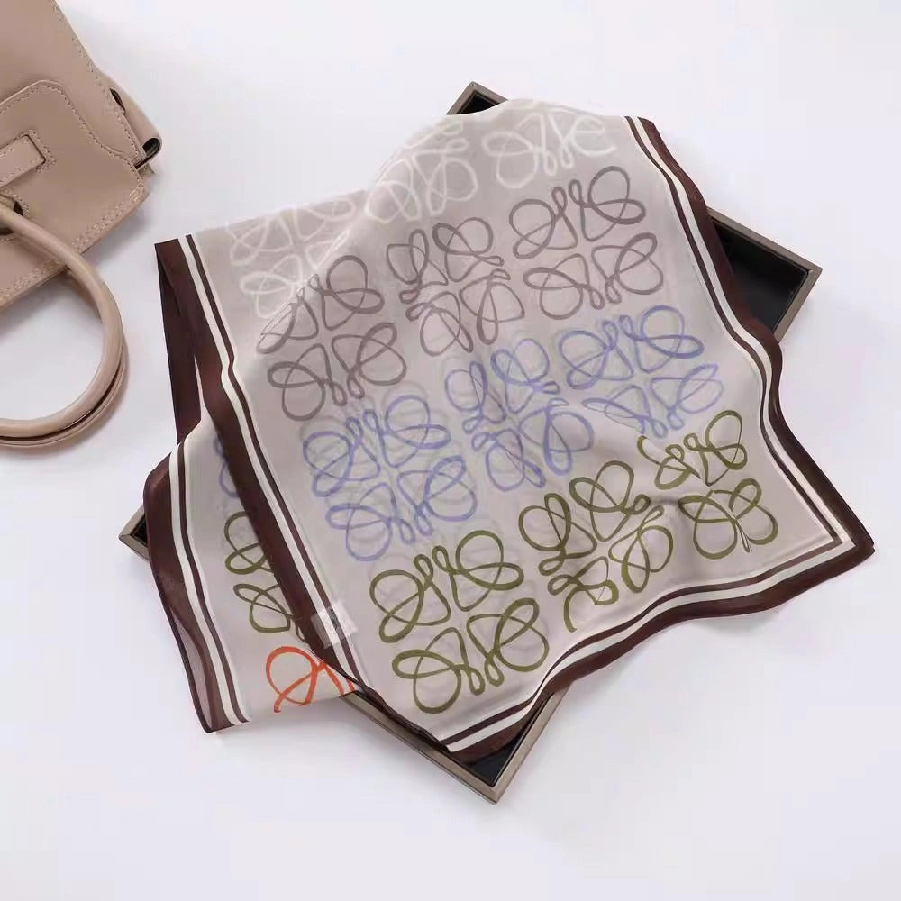 Linework Long Art Scarf - Eastern Aura product image 48