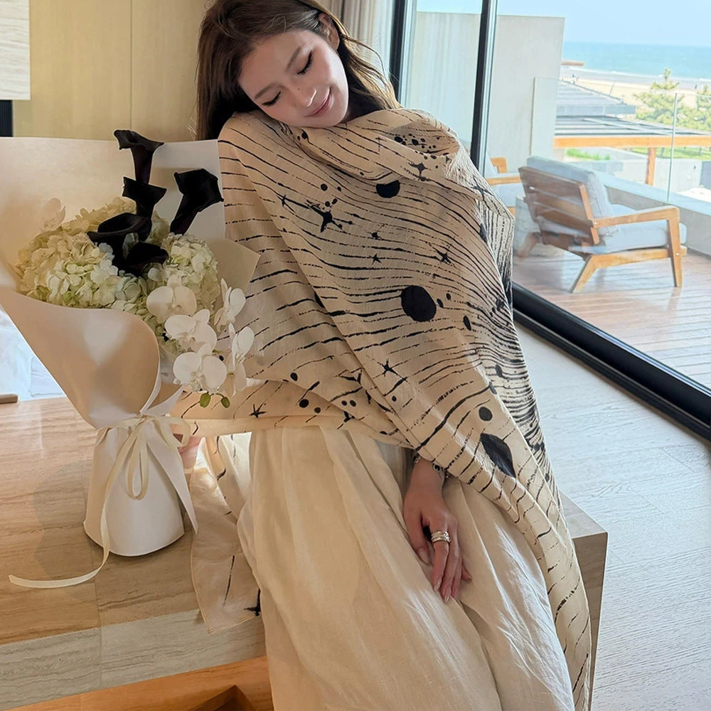 Leopard Print Soft-Woven Shawl - Eastern Aura product image 11