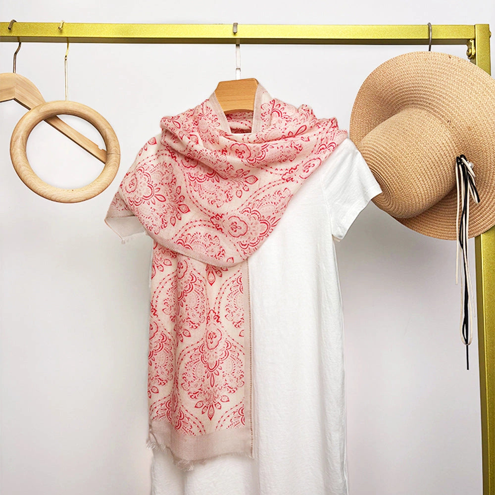 Paisley Cashmere Scarf - Eastern Aura product image 4