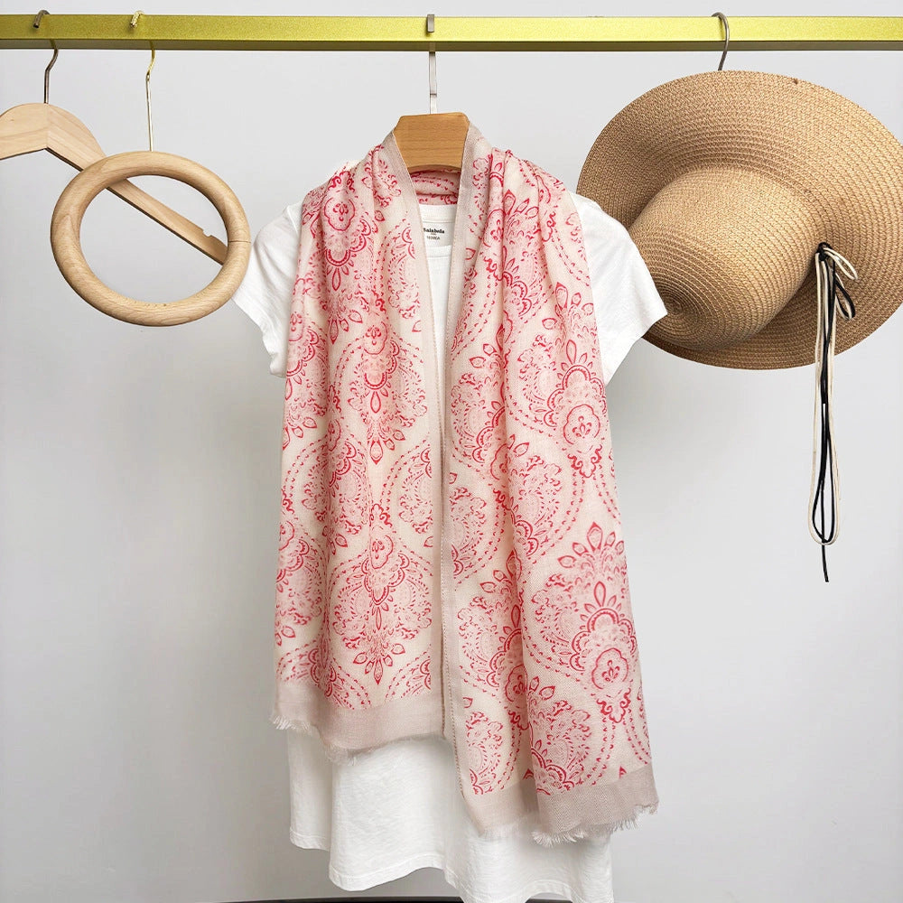 Paisley Cashmere Scarf - Eastern Aura product image 7