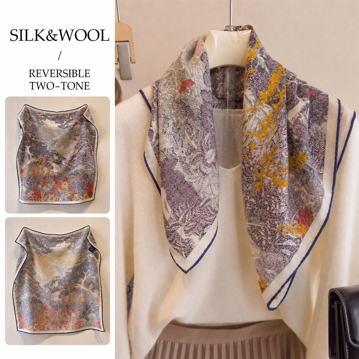 Double-Tone Lightweight Wrap - Eastern Aura product image 12