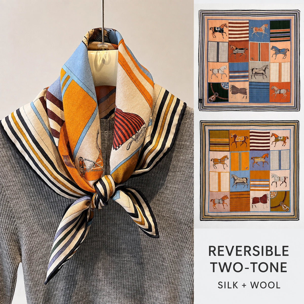 Double-Tone Lightweight Wrap - Eastern Aura product image 16