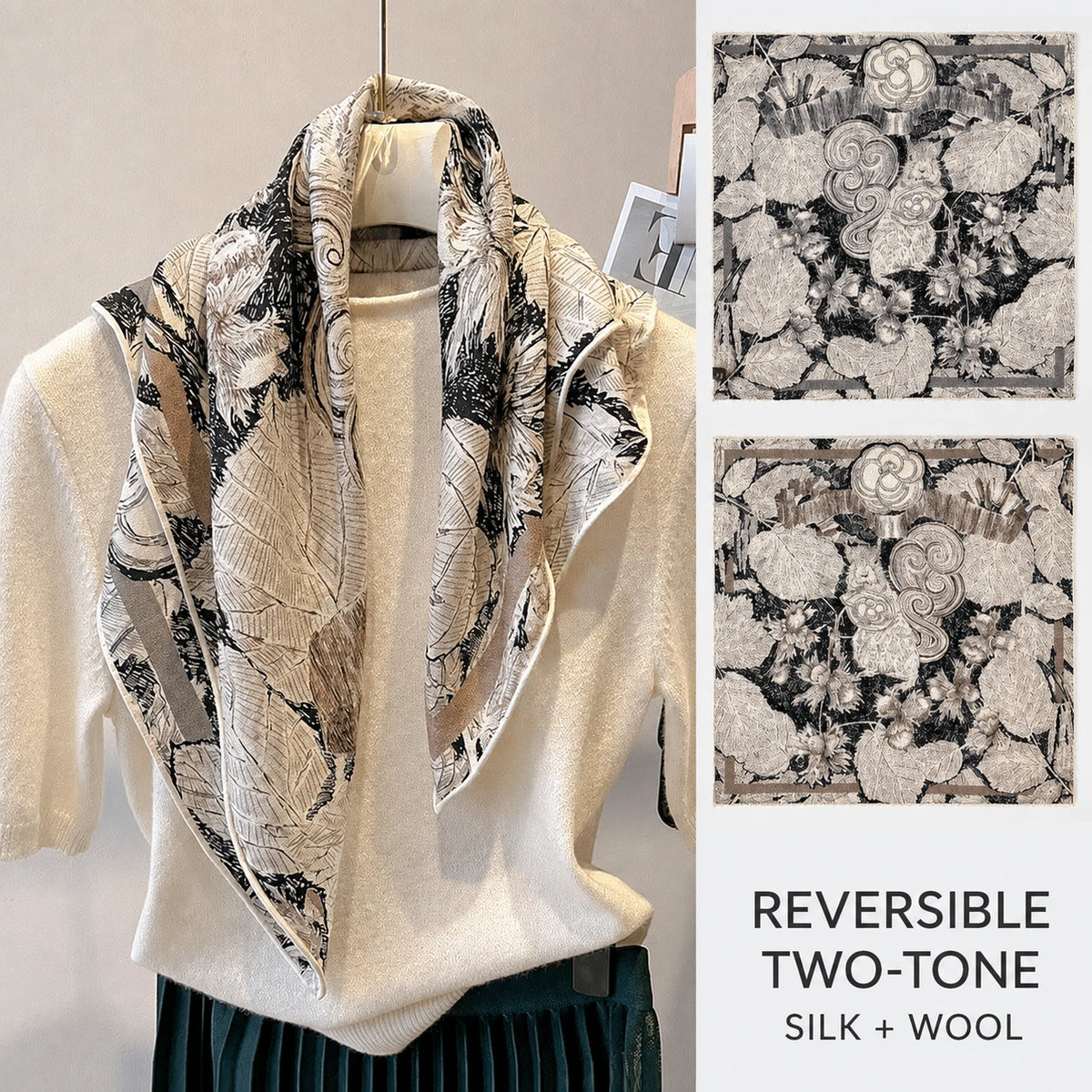 Double-Tone Lightweight Wrap - Eastern Aura product image 17