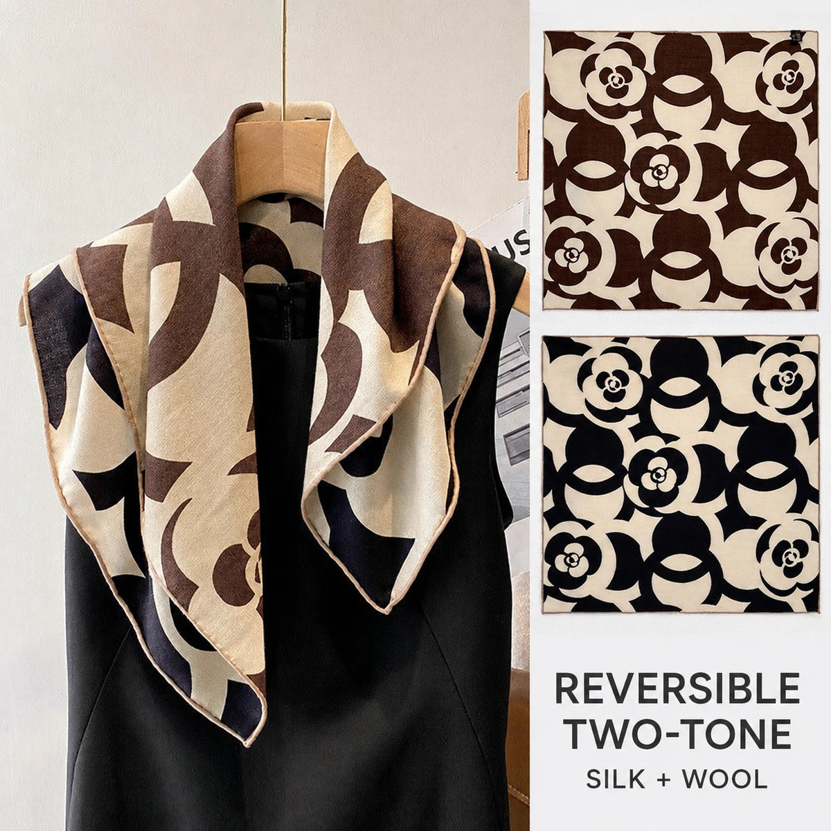 Double-Tone Lightweight Wrap - Eastern Aura product image 19