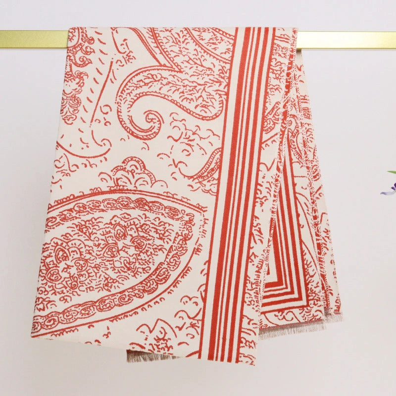 Double-Sided Soft-Woven Winter Shawl - Eastern Aura product image 19