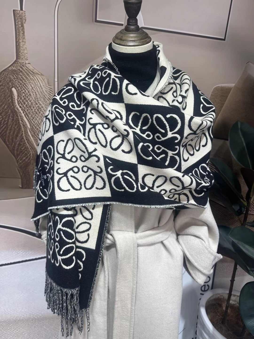 Celestial Motif Soft-Woven Shawl - Eastern Aura product image 8