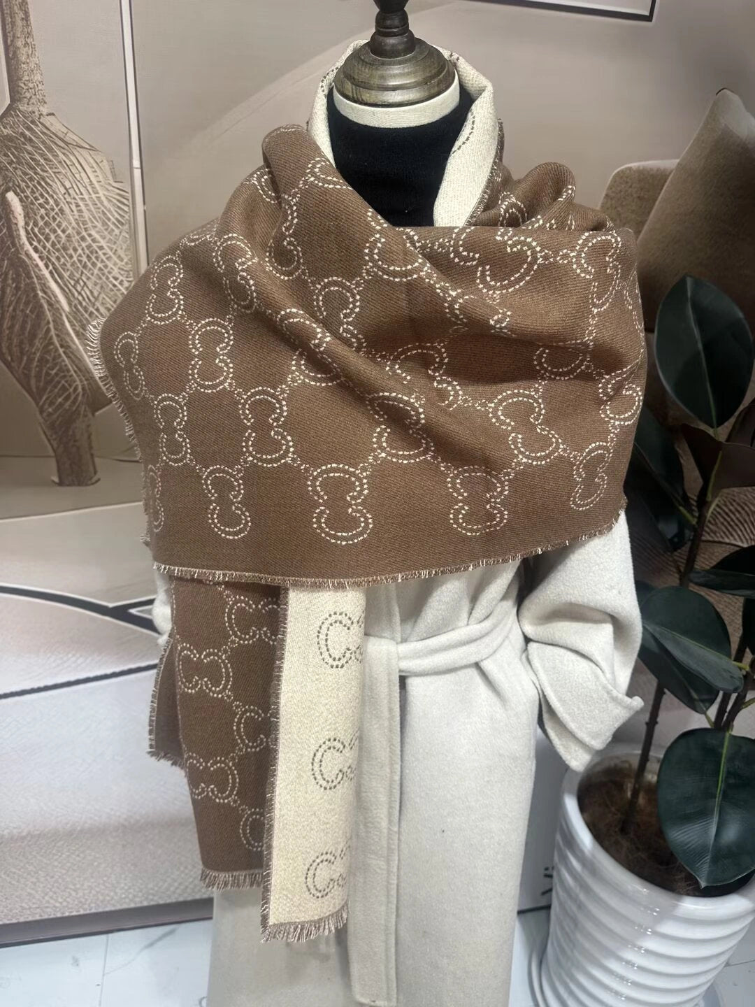 Celestial Motif Soft-Woven Shawl - Eastern Aura product image 18