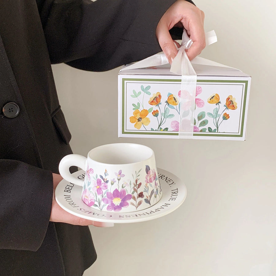 Narcissus Vintage Cup & Saucer - Eastern Aura hero image 1