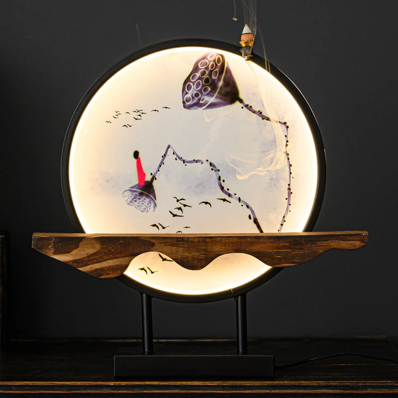 Halo Ring Backflow Incense Burner - Eastern Aura detail image 2