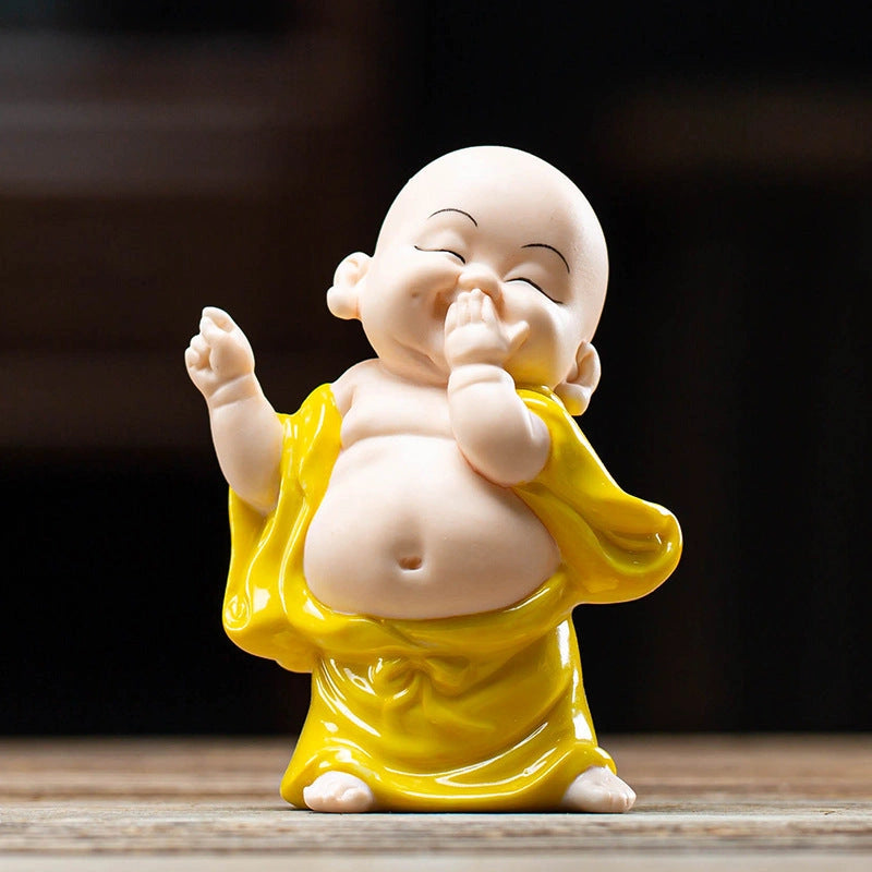 Laughing Buddha Ceramic Sculpture - Eastern Aura product image 6