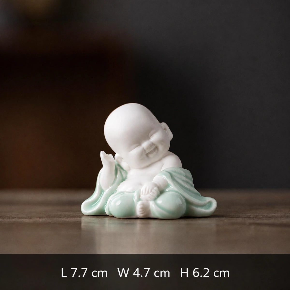 Joyful Maitreya Ceramic Sculpture - Eastern Aura product image 7
